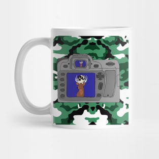 Full moon deer photo Mug